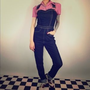 collectif denise dungarees